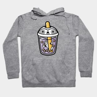 Bubble Tea with Cute Kawaii Sloth Inside Hoodie